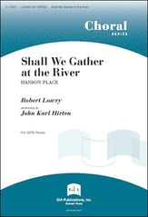 Shall We Gather at the River SATB choral sheet music cover